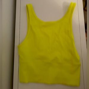 Néon Yellow Lululemon Tank